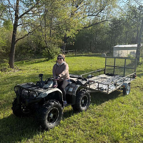 Helping Hands volunteers from Intrepid, an SPA Company, rolled up their sleeves and got to work at Next Step Farms.