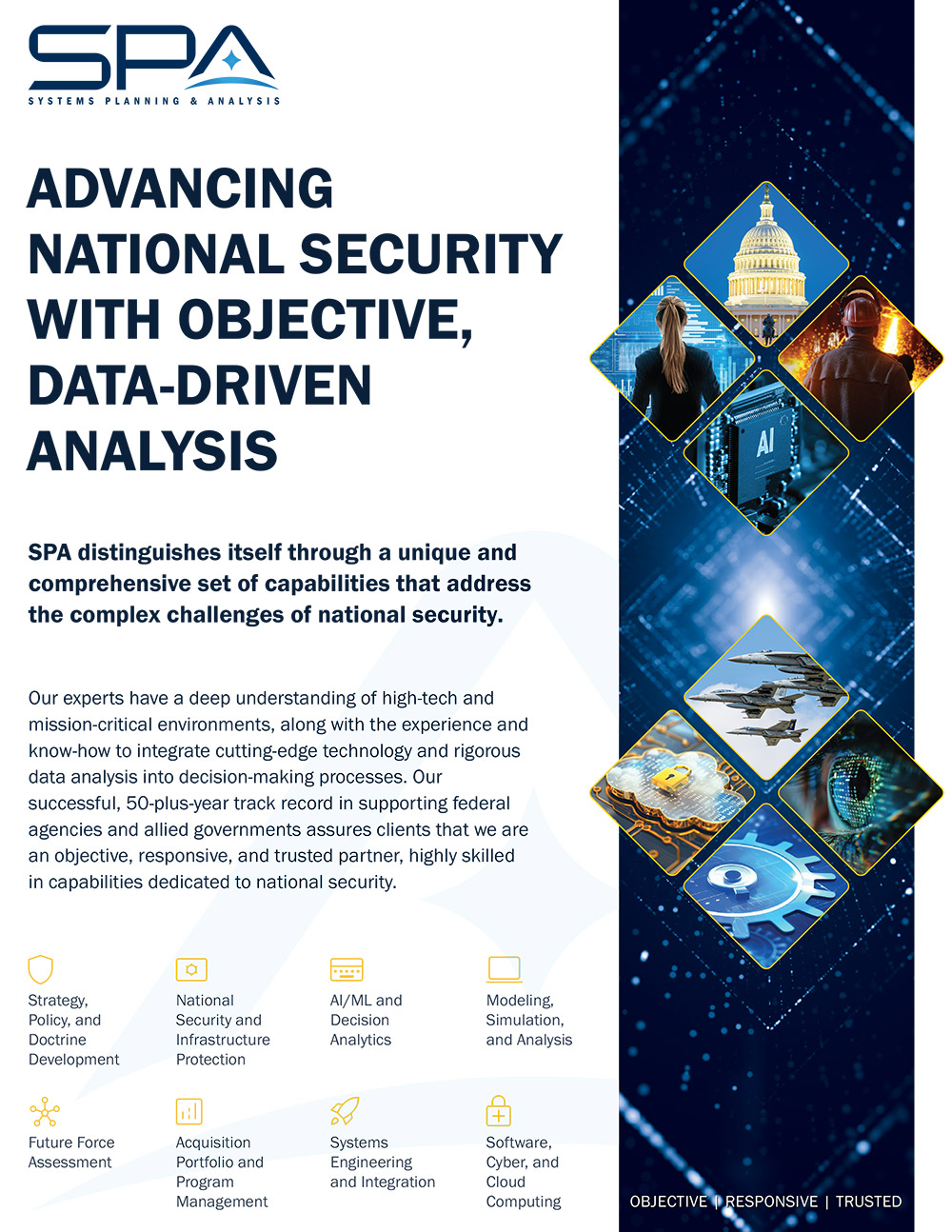 SPA's capabilities overview thumbnail